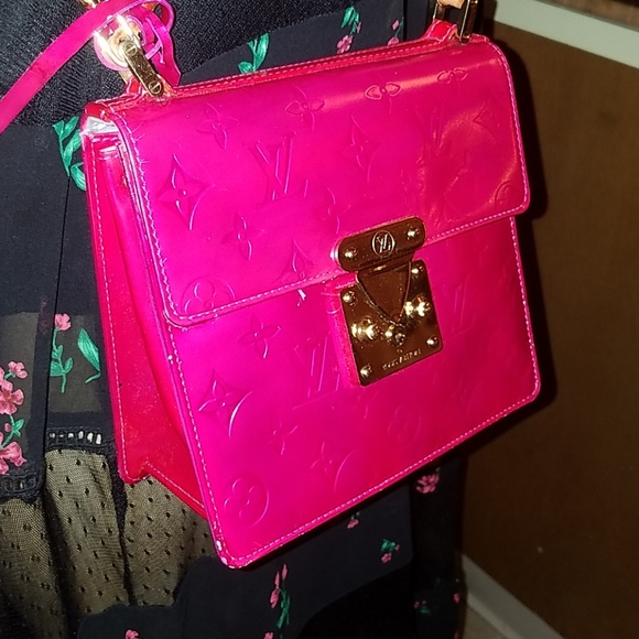 SALE! Louis Vuitton Spring Street vernis bag - Picture 4 of 8